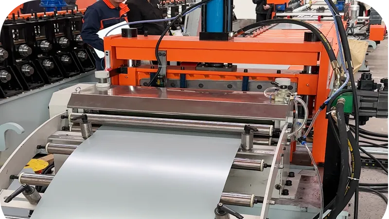 Ship interior forming machine production line