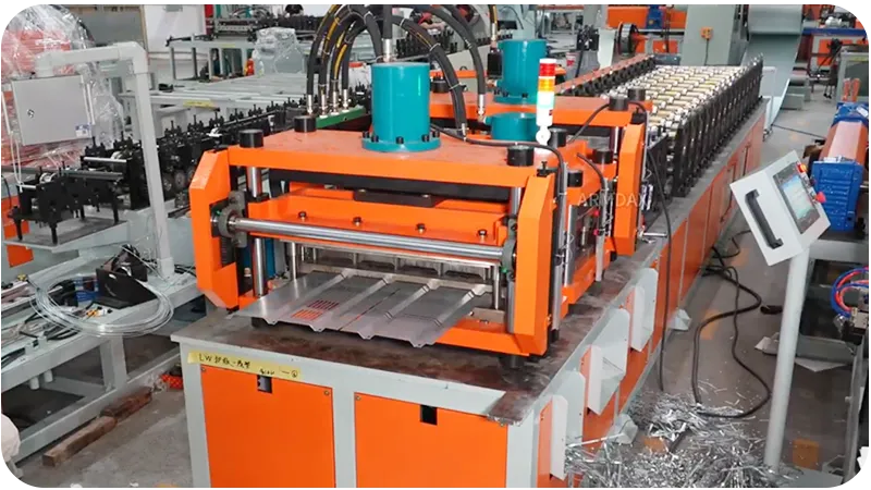 Elevator protective panel automated line .webp